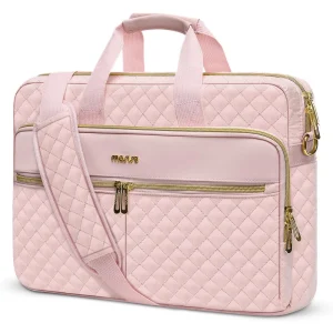 Sac à bandoulière à main pour ordinateur portable (13, 14, 15, 16 et 17,3 pouces) - Pochette Idéale pour le bureau, les voyages et les affaires